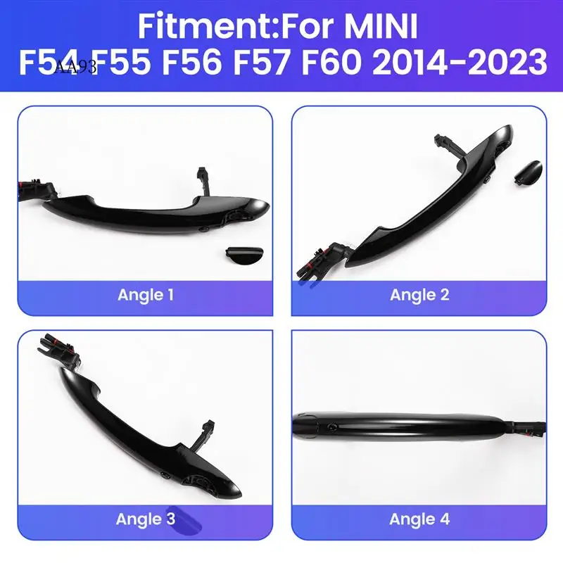 

AA-Exterior Door Handle Comfort Access For BMW MINI F54 F55 F56 F57 F60 2014-2023 Door Pull W/Key Button