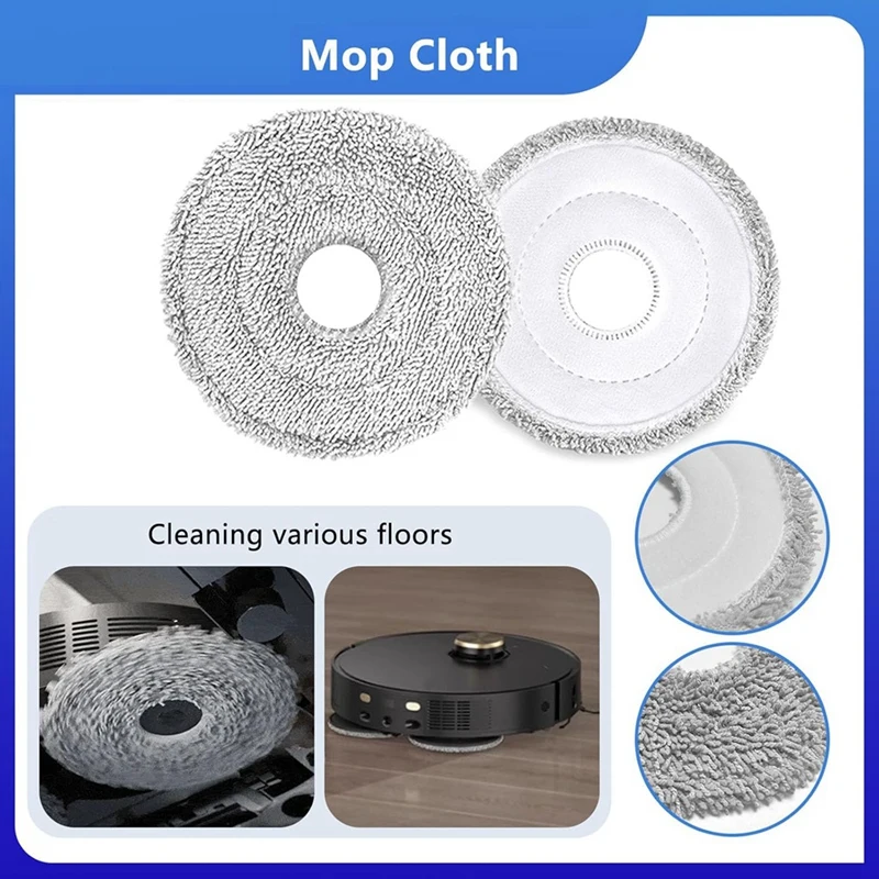 B58B-Replacement Part For Dreame X40 Ultra/L40 Ultra/X40 Master Vacuum Cleaner Main Side Brush Hepa Filter Mop Pad Dust Bags