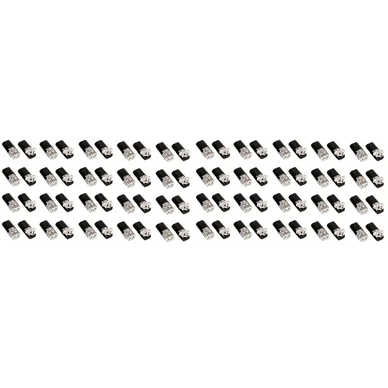 M12K-80 Pcs Low Voltage Wire Connectors,No Stripping Wire Connectors Waterproof Car Wire Connectors 2-Pin For Crimp Terminals