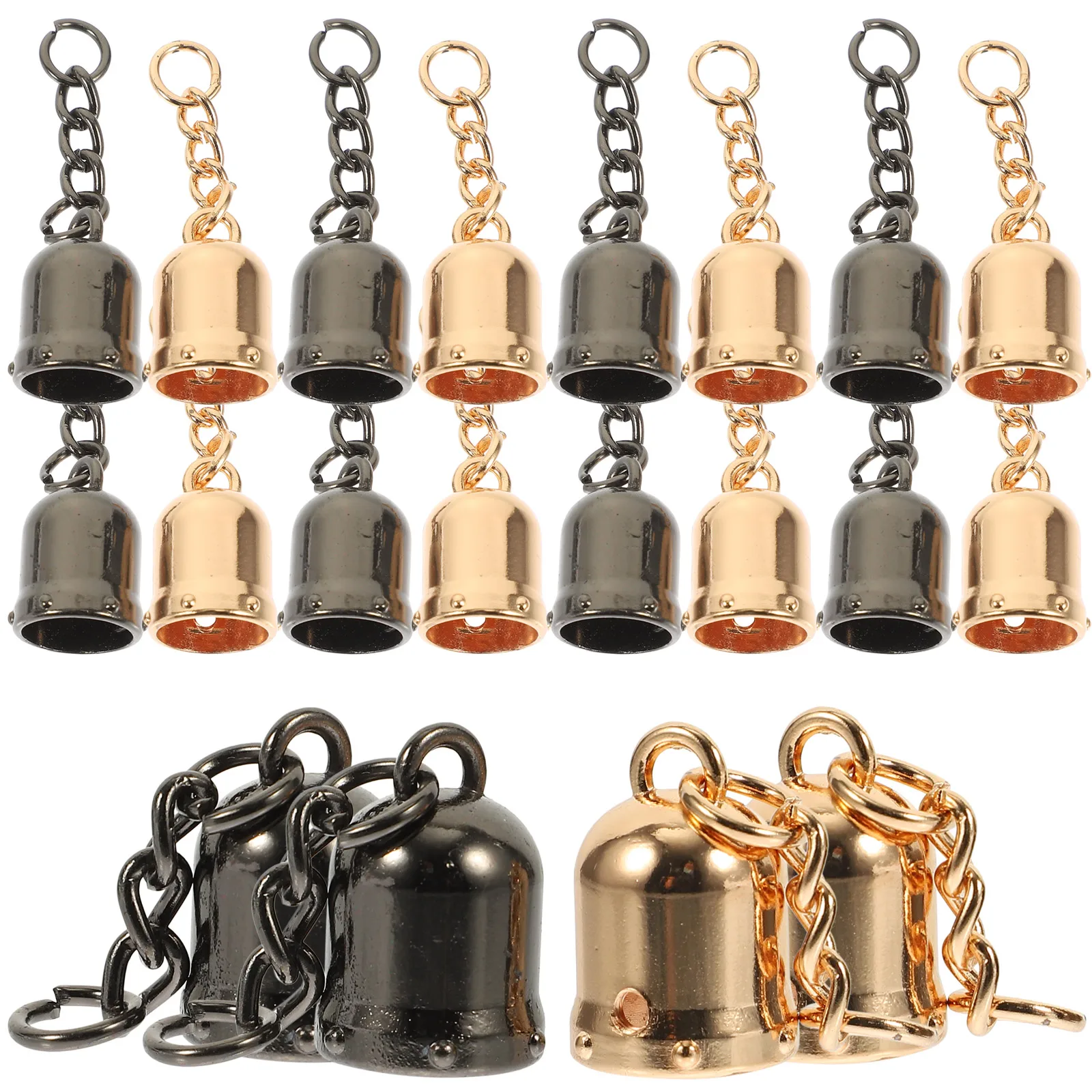 

Durable Tassel Caps High Grade Metal Safe Non Allergic Jewelry Making Materials Tassel Cord End Caps Cord Accessories