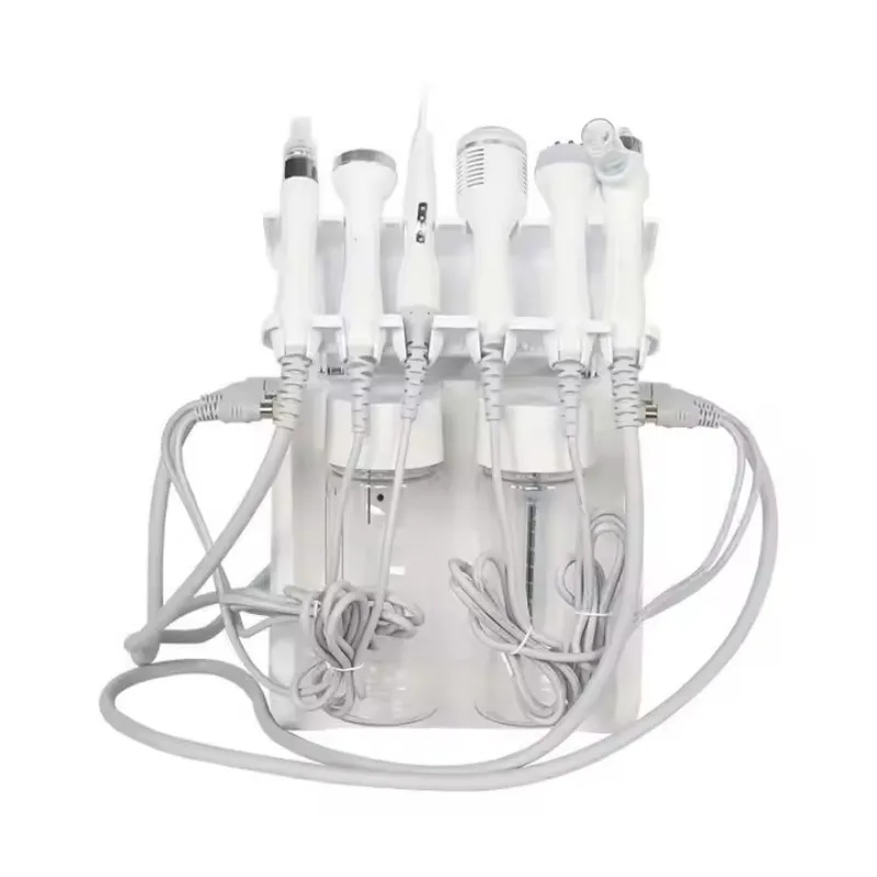 7 in 1 Hydrate Facial Machine With Led Light Dual Power Pump 2 Pumps Hydra Face Profesional Facial Machine