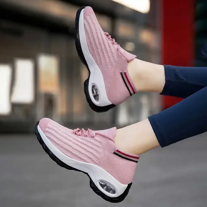 

Осенне-весенние ботинки на шнуровке, кроссовки, женская обувь, коричневые женские ботильоны, спортивный курортный бегун, новинка, развлечения