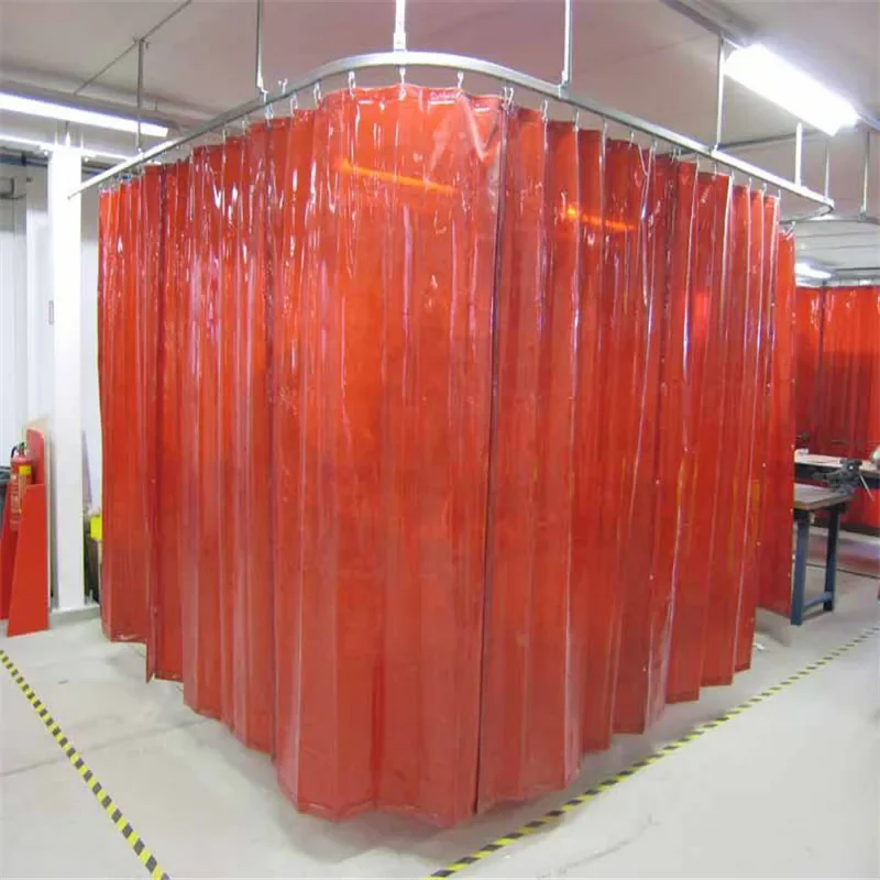 Industrial Plastic Sheet Outdoor Soft Clear Pvc Door Curtain Transparent Anti Static Pvc Curtainpromote sales