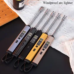 Charging Pulse Single Arc Igniter Outdoor Flameless Windproof Kitchen Pistol Gas Stove Cigarette Lighter Portable Home Use Tool