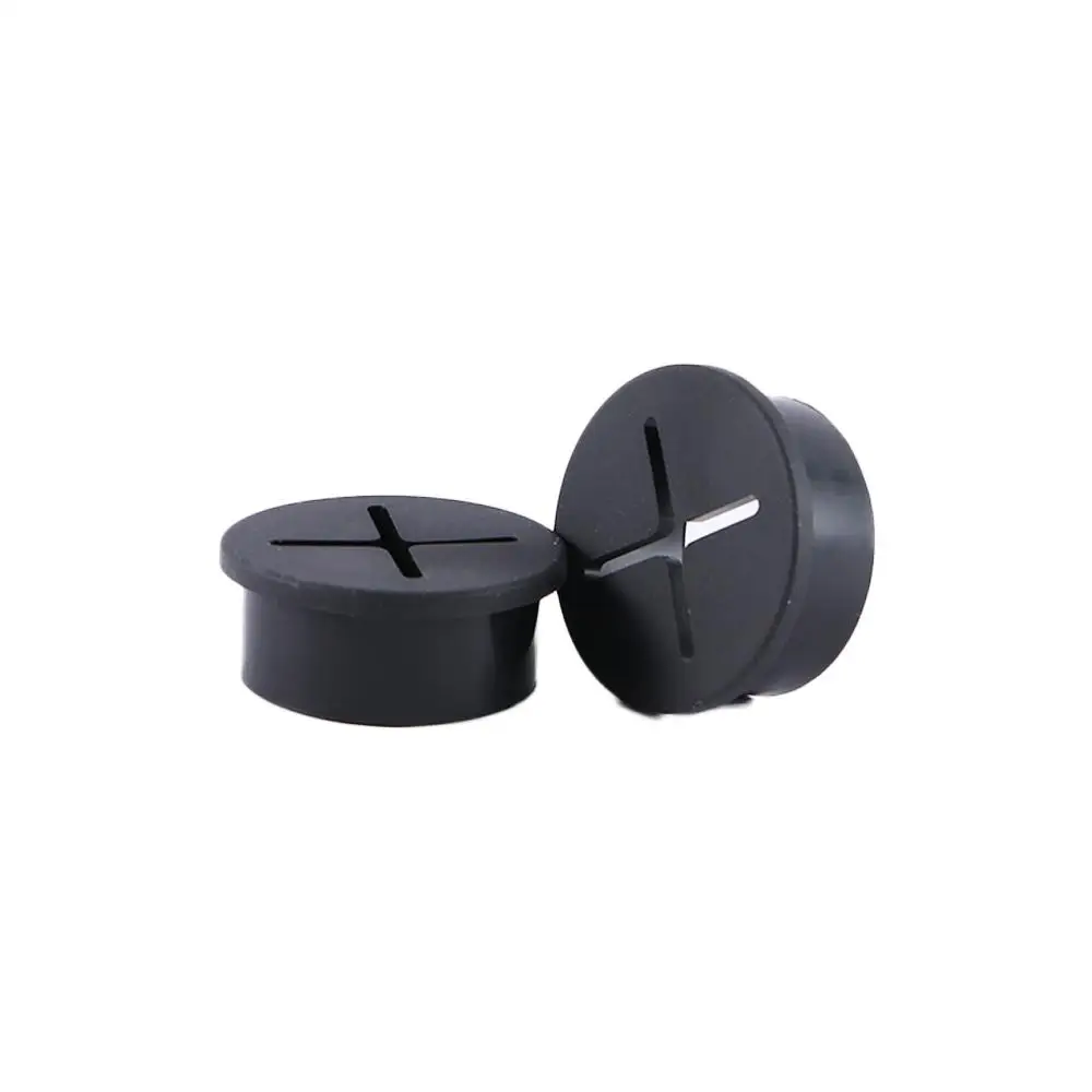Office Desktop For USB PC Computer Desk Port Furnitures Wire Organizer Desk Cord Grommet Storage Accessories Cable Hole Cover