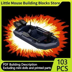 Military Animation Model MOC Building Bricks Special Vehicle Equipment Modular Technolog Gift Holiday Assemble Children Toy Suit