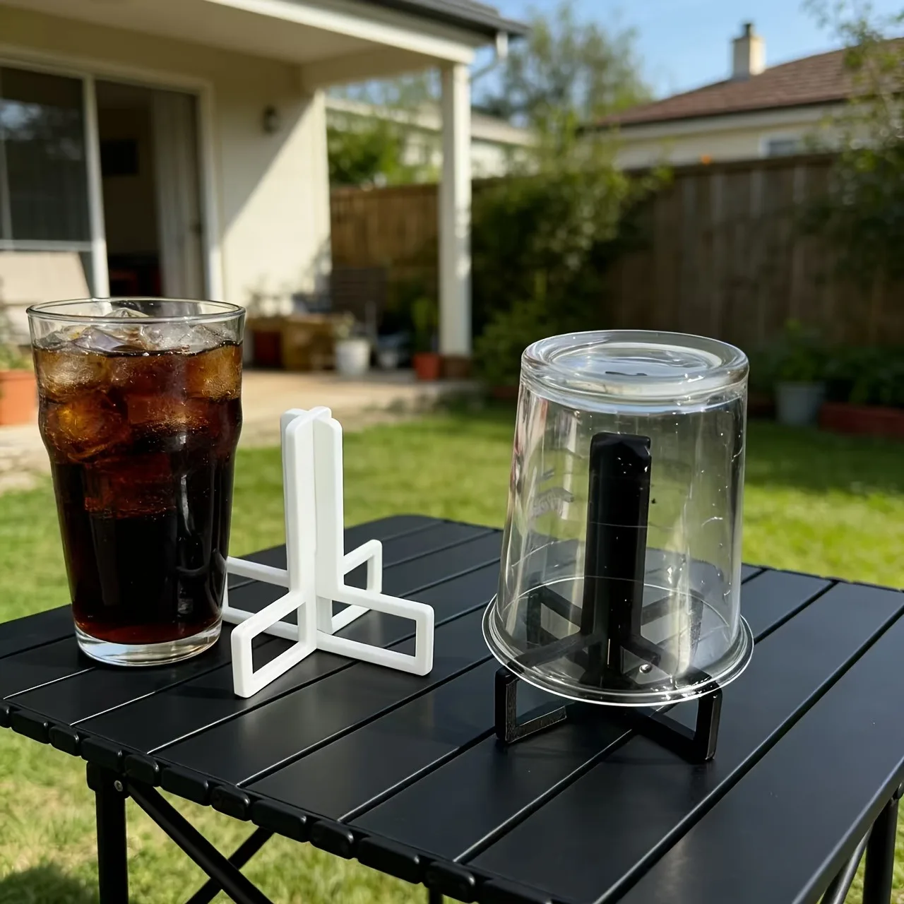 Non-slip detachable water cup drainer stand, practical holder for tumblers, bottles, pacifiers and daily dishware