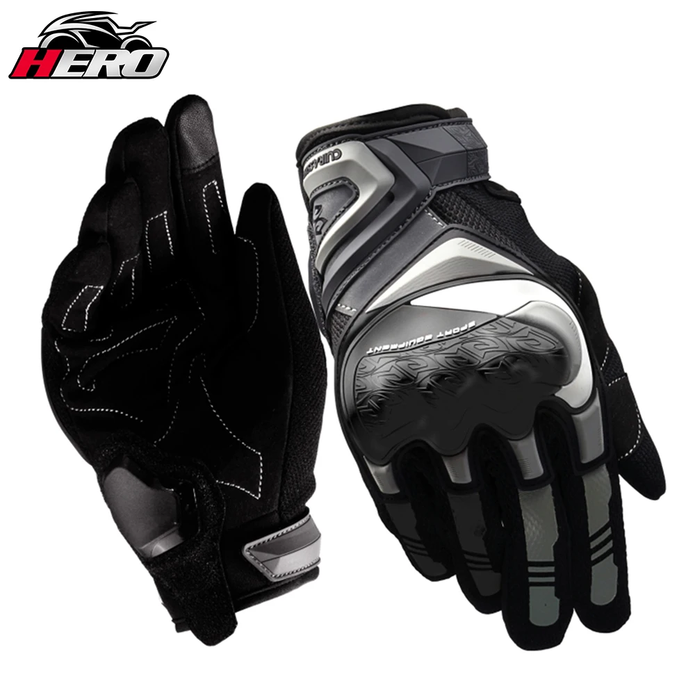 

Motocross Gloves Anti-skid Full Palm Anti-fall Motorbike Riding Gloves Men Outdoor Motorbike Touring Gloves High-quality