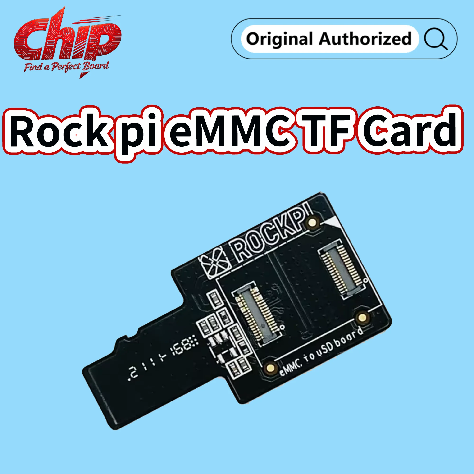 Rock Pi EMMC TF Card Burning Board EMMC To USD Board Adapts To Pine64 Odroid