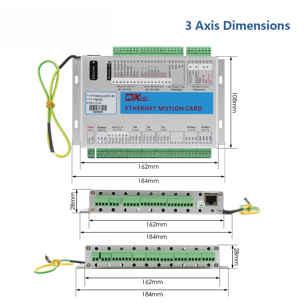 Variant: 3 Axis Ethernet