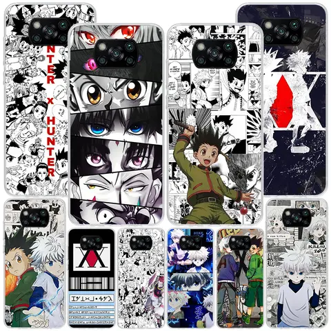 Anime Hunter X Phone Case For Xiaomi Poco M8 X7 X6 X5 Pro M7 F7 Ultra X3 Redmi 15 15C 13 13C 12 12C 10 10C 9T Cover Poco X7 X6 X