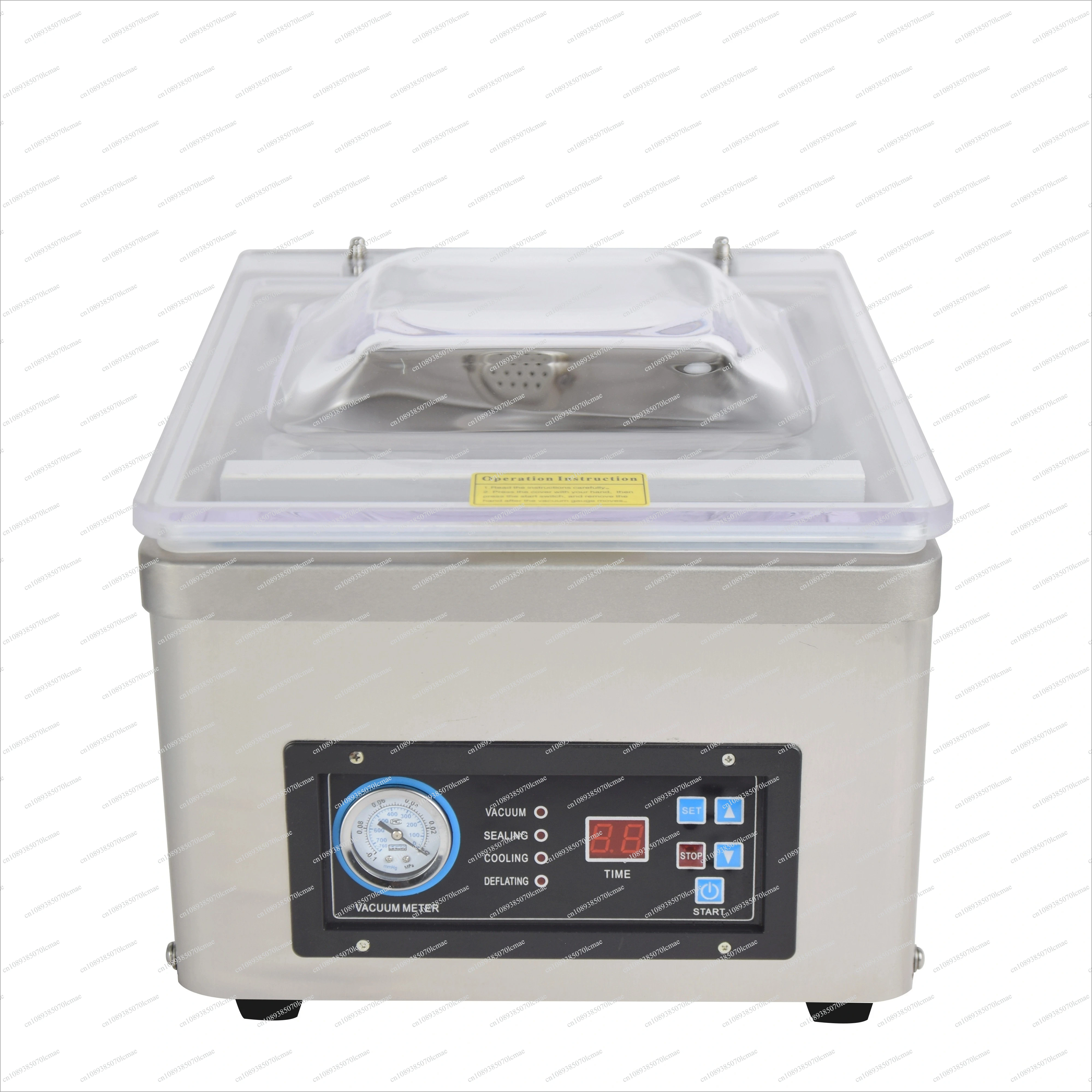 2026 HOT DUOQI DZ-260D Hot Selling for Food Grade Stainless Steel 304 Single Chamber Vacuum Sealer Packaging Machine