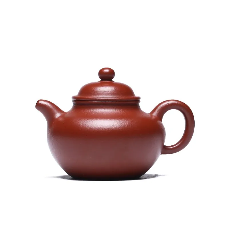 

Zanghutianxia Yixing Purple Clay Pot Handmade Household Teapot Raw Ore Red Zhu Mud Small Capacity Kung Fu Tea Set Shou Zhen Tea