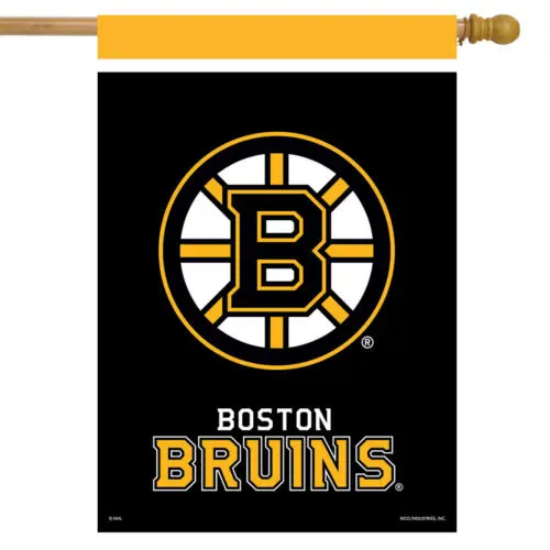 Boston Bruins House Flag Licensed ; Briarwood Lane