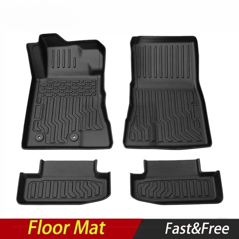 

Floor Mats Liners Carpets for 2015-2022 Ford Mustang All Weather TPE Rubber 3pcs United States