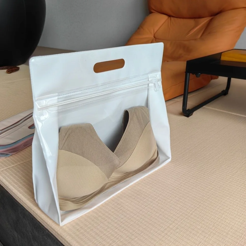 Wet and Dry Separation Travel Toiletries Bag Thickened Material Large Capacity Water-Sprinkling Festival Bag Zipper
