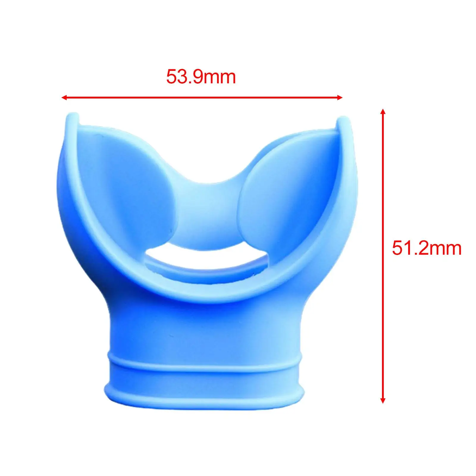 Adult Snorkel Mouthpiece Soft Silicone Regulator Replacement Universal Diving Tool for Scuba Gear Accessories view 2