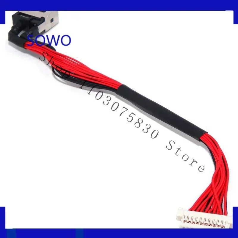 WYORESY puerto de carga DC en Cable de alimentación de repuesto para Razer Blade 14 "2017 RZ09-0195 RZ09-02202E75