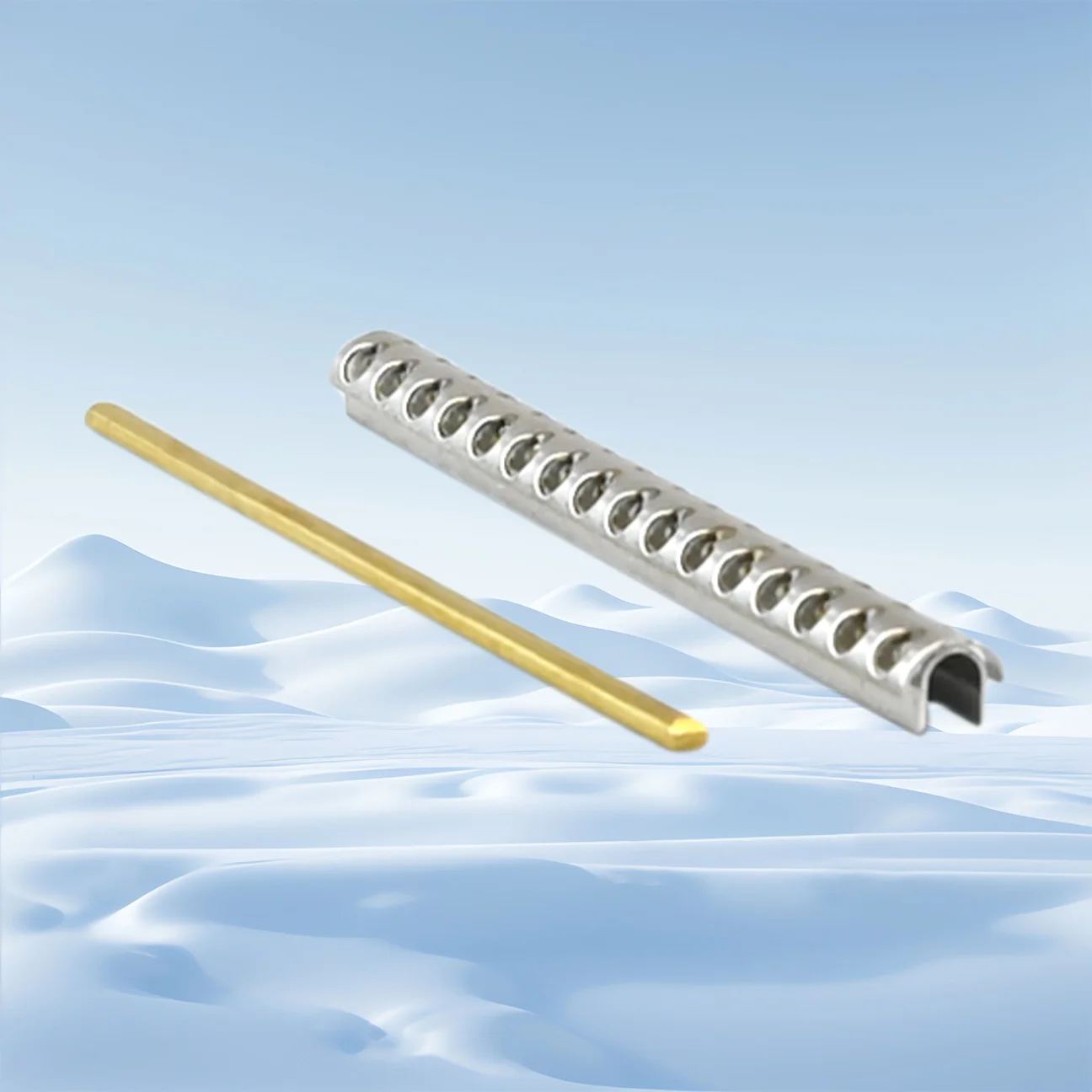 مجموعة واحدة من المرفقات الدقيقة لزراعة الأسنان - شريط Preci مع راكب قابل للتعديل وفتحة على شكل حرف U |   ستانلس ستيل متوافق مع CEKA