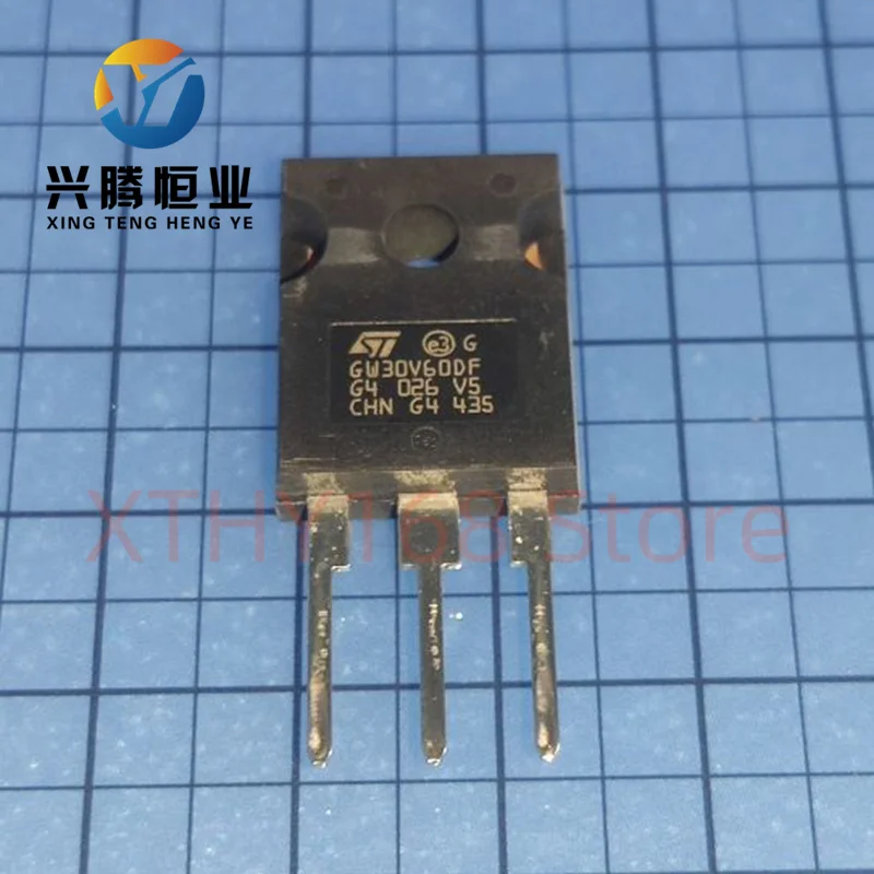 

10PCS/lot STGW30V60DF GW30V60DF STGW35NB60SD GW35NB60SD TO-247 30A 600V Power IGBT