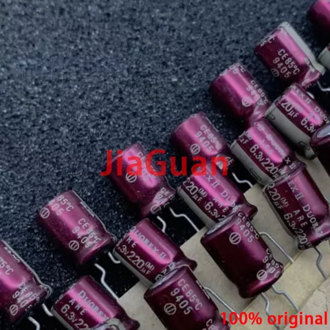 Оригинальные электролитические конденсаторы ELNA DUOREX II 220µF 6.3V