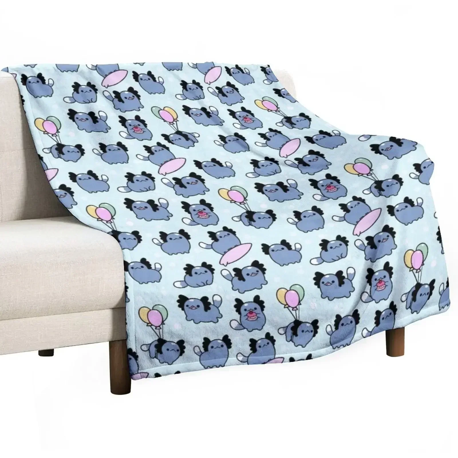 Beta Wooper Throw Blanket Plush bed plaid Giant Sofa heavy to sleep Blankets