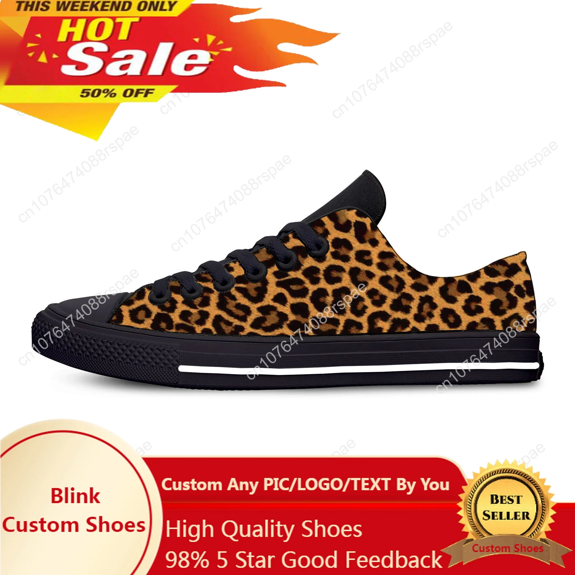 Hot Leopard Print Pattern Aesthetic Cool Fashion Low Top Lightweight Breathable Men Women Sneakers Latest Summer Casual Shoes