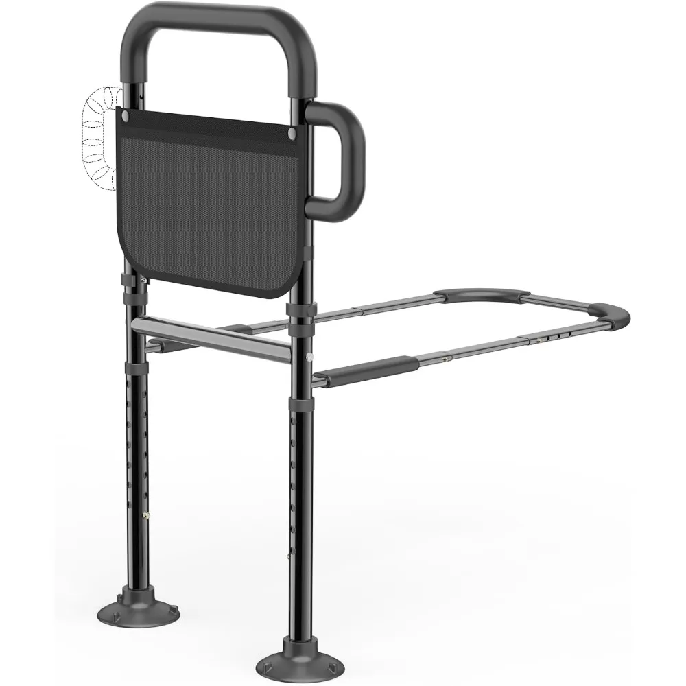 

Bed Rails for Elderly Adults Safety, ASTM Approved Adjustable Bed Assist Rail for Seniors, Non-Slip Ergonomic Handle, 400lb Weig