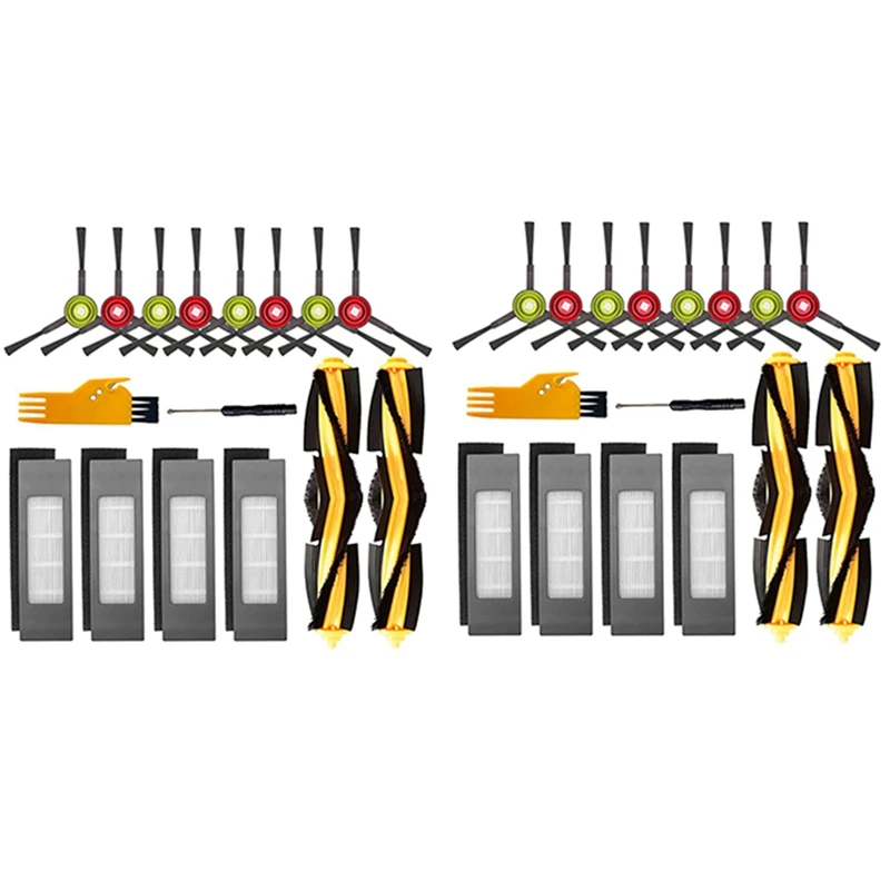 

2Set Parts Replacement For Ecovacs Deebot OZMO 920 950 T5 N8 T8 T9 Series Yeedi 2 Hybrid Robotic Vacuum Cleaner