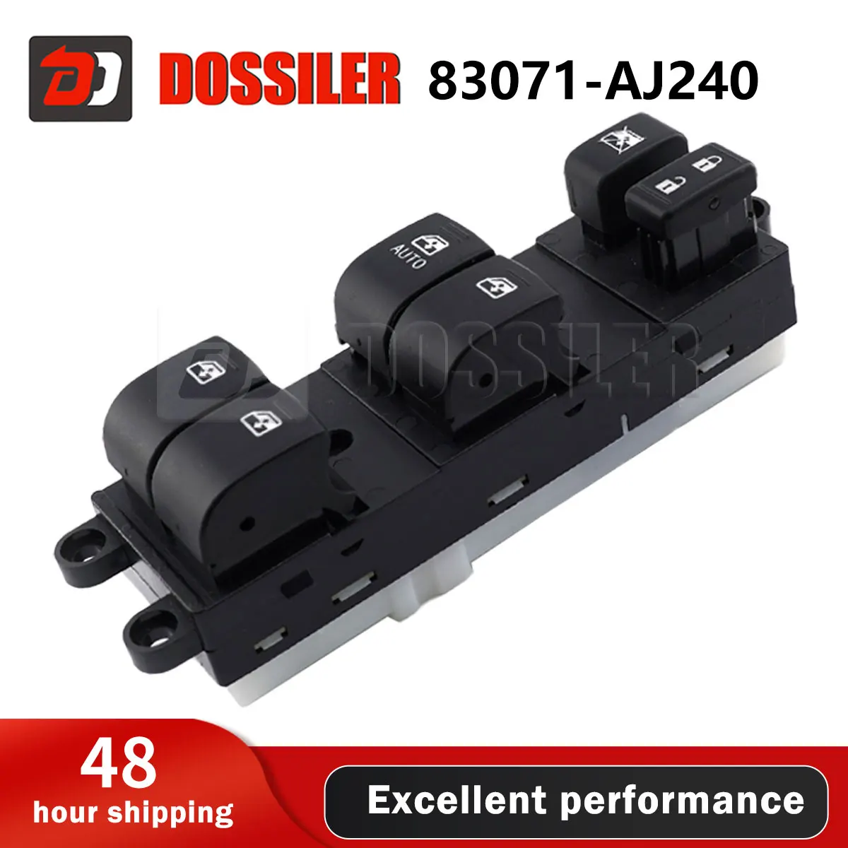 

83071-AJ240 Dossiler Front Left Driver Side Power Master Window Main Switch Control for 2013 2014 2015 Subaru Outback 2013-2015