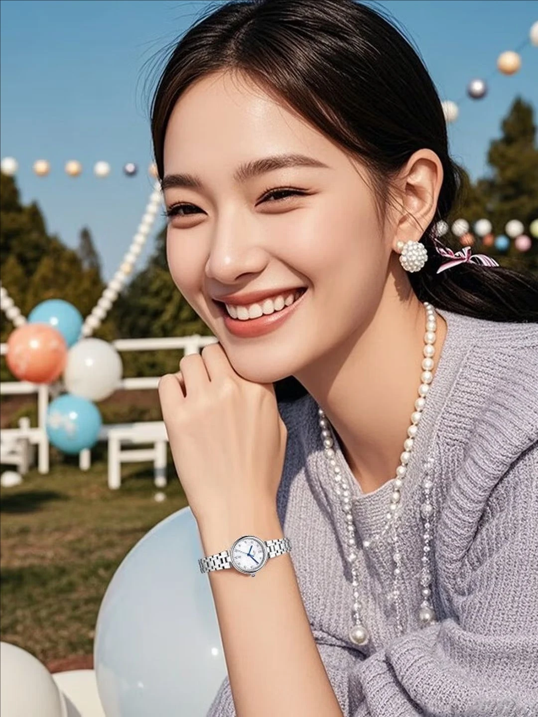 Beijing Watch diamond watch ladies watch women watch luxury watch watch for women Beijing Classic Series Lucky Cloud Watch 28mm