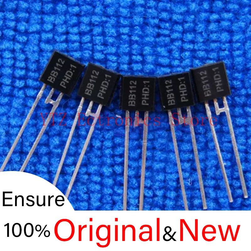 10pieces  BB910 BB112 TO-92 100%New&Orginal Variable capacitance diode, AM medium wave variable capacitance diode