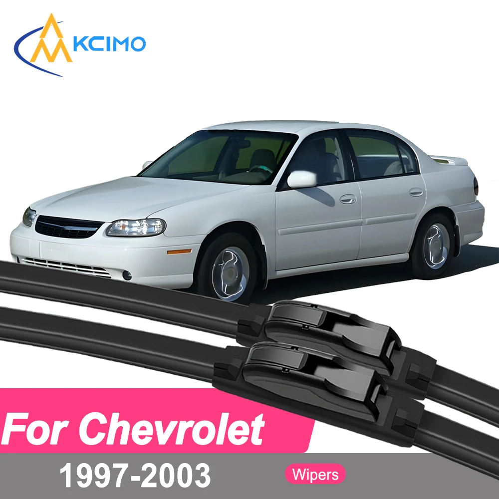 

Premium Rubber Durable Silent Windshield Wiper Blades 2pcs for Chevrolet Malibu 1997-2003 Classic Front Wiper Blades Set