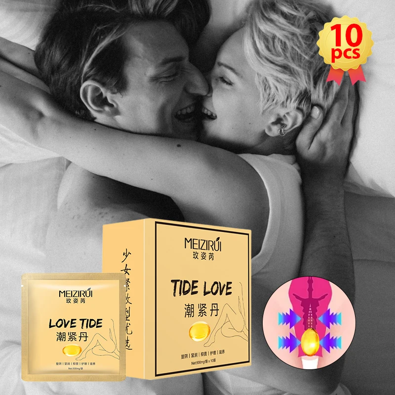 

10Pcs Vaginal Tightening Orgasm Gel Capsules Vagina Shrinking Vaginale Tighten Women Libido Enhancer Female Private Body Care