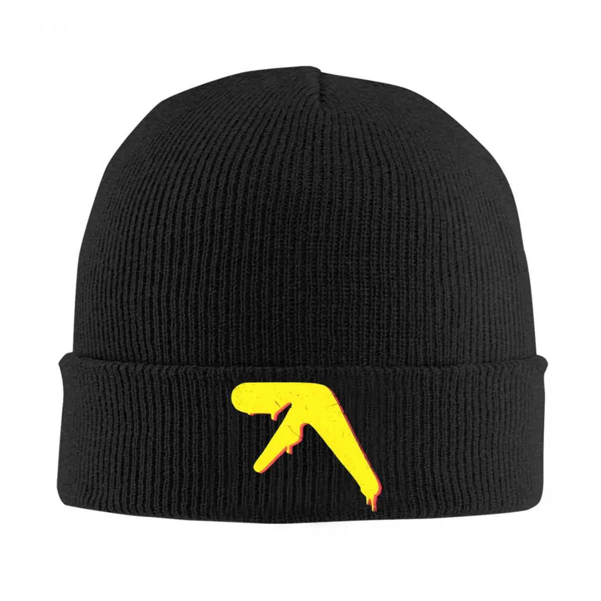 Vintage Aphex Twin Knitted Hat for Women Men Beanies Autumn Winter Hat Warm Caps