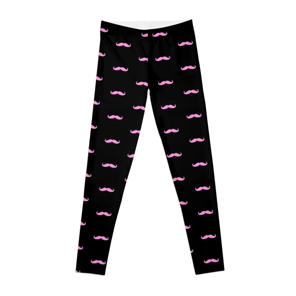 Markiplier pink mustache Leggings sports for push up push up fitness active wear Fitness woman Womens Leggings