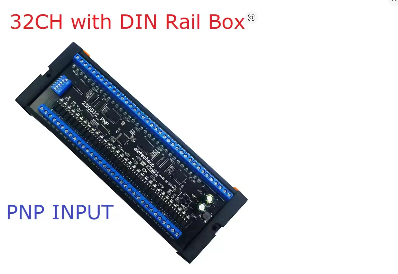 RS485 Remote IO Module Multifunction PLC Expansion Board 8/16/24/32/48CH DI-DO DIN Rail Box Standard MODBUS RTU Protocol