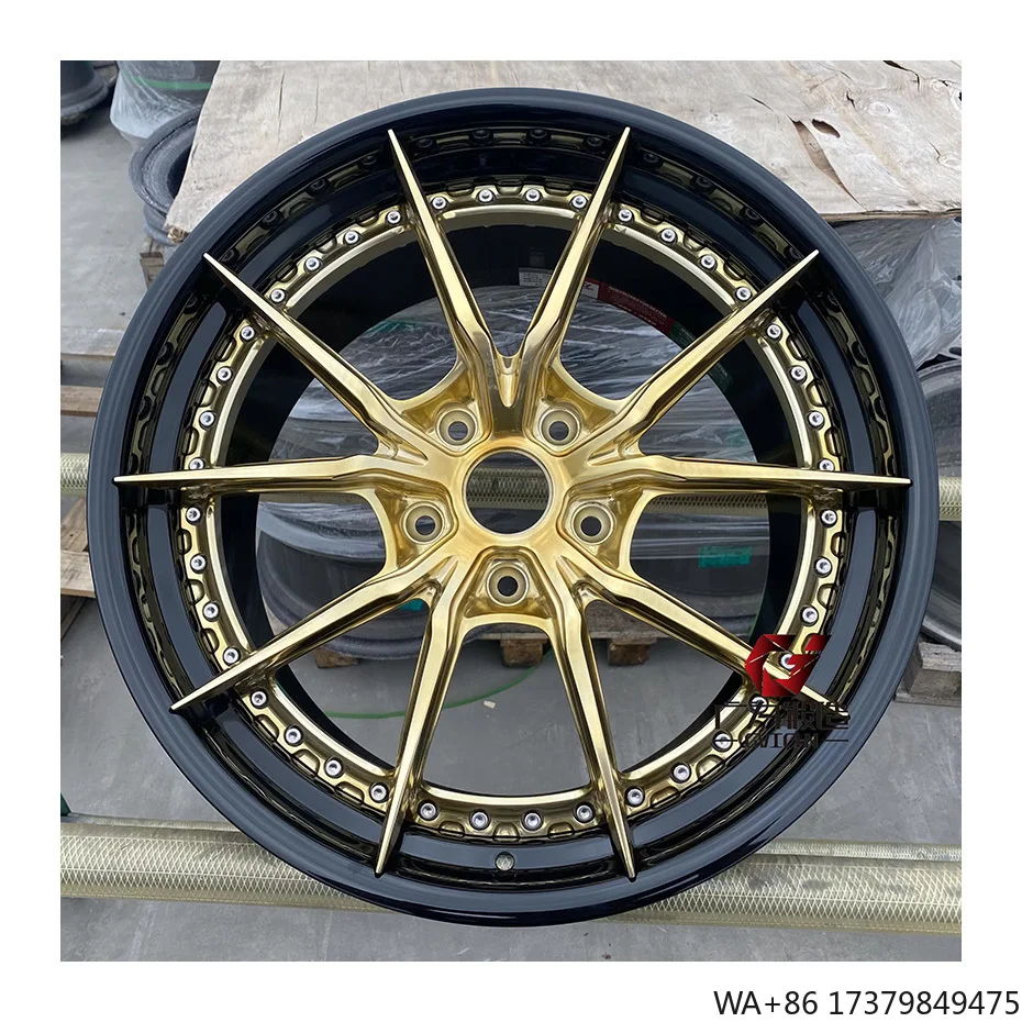 

Custom Two-Piece Forged 18-21 Inch Racing Wheels 5x112 5x114.3 5x120 6061 Aluminum Alloy 20mm/25mm/30mm for BMW Passenger Car