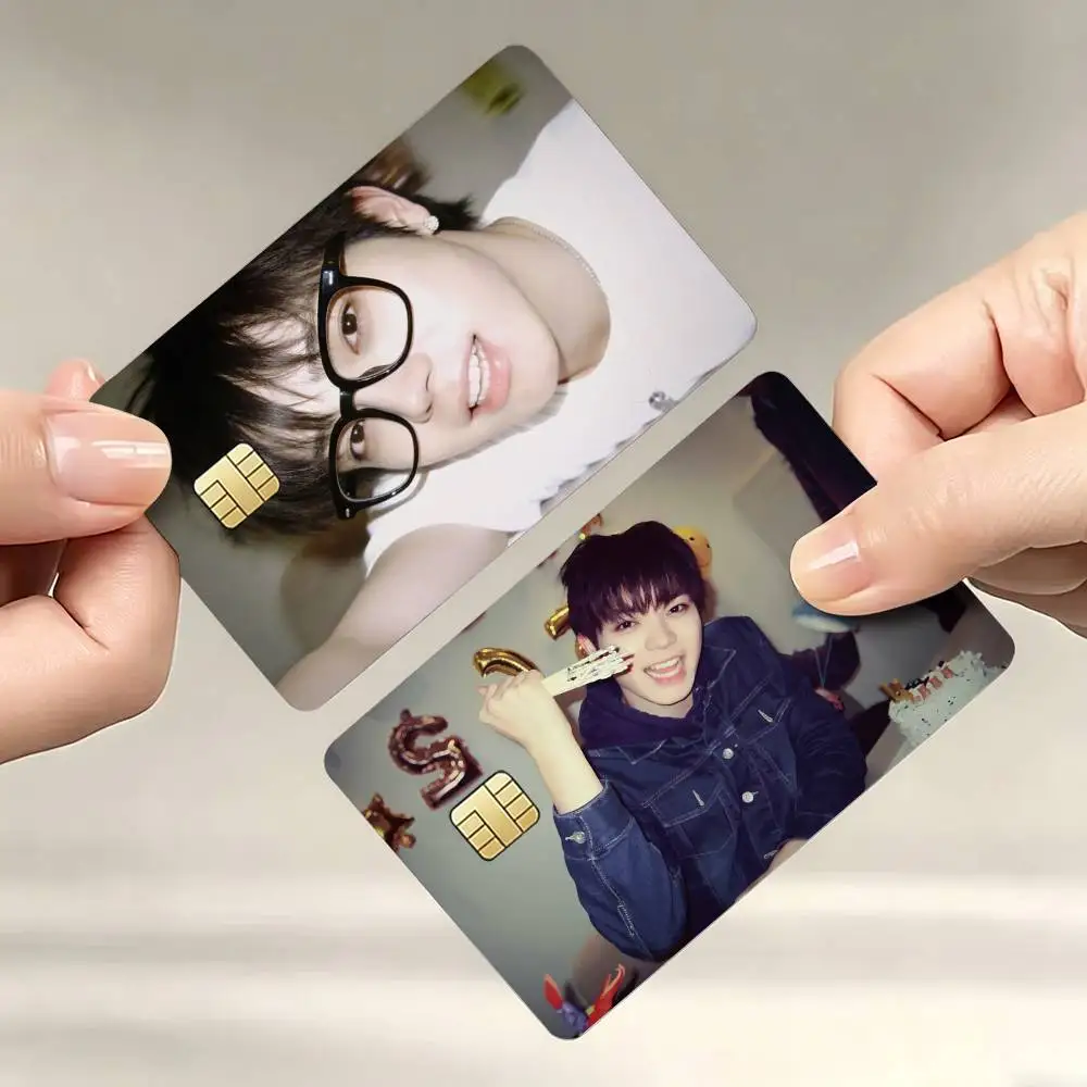

OHYUL Kwon Oh Yul Credit Card Skin Stickers For VISA Bank Bus Metro Access Card Protective Film Cover Sticker