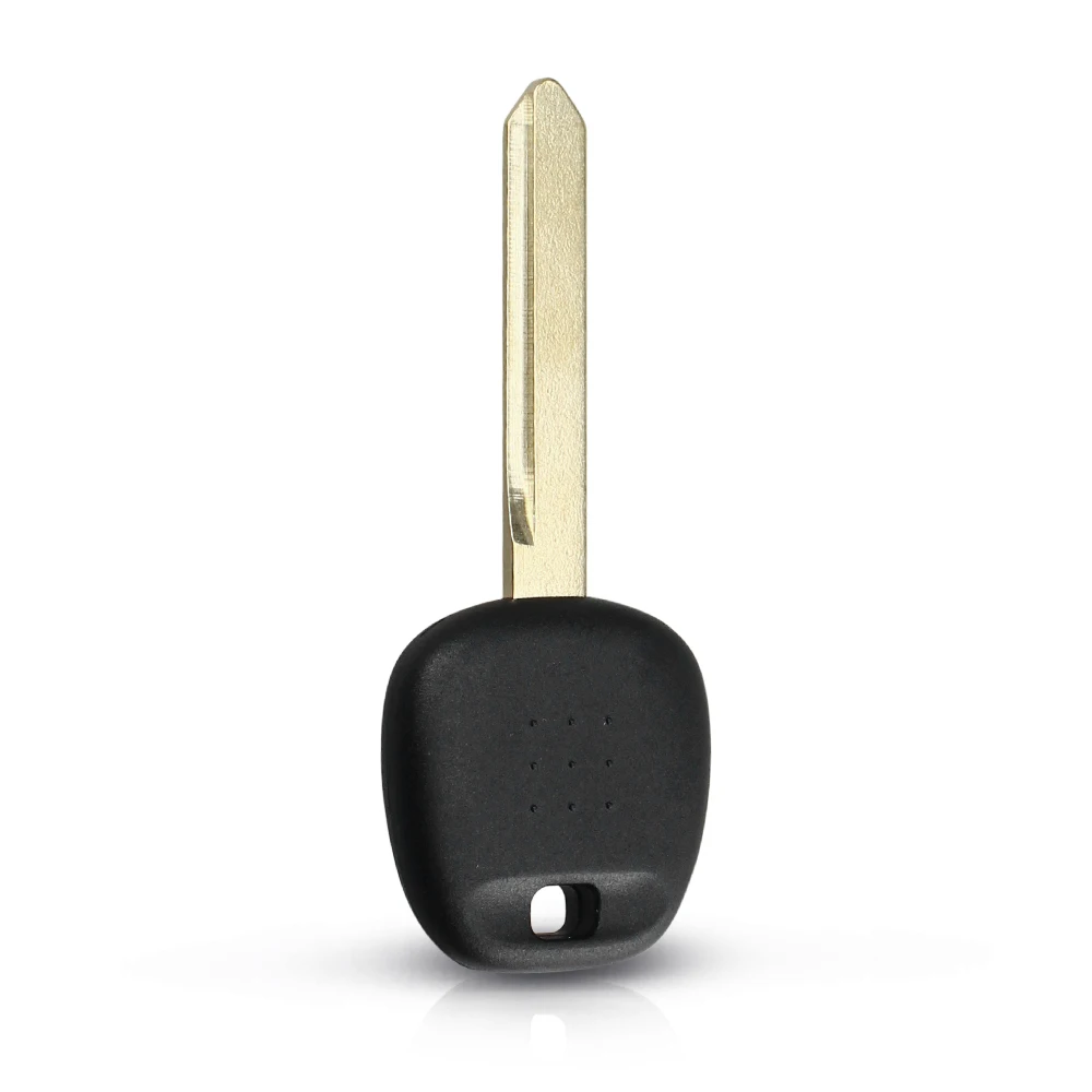 KEYYOU-carcasa de llave transpondedor de coche de repuesto para Toyota, sin Chip, hoja de llave sin cortar, TOY47