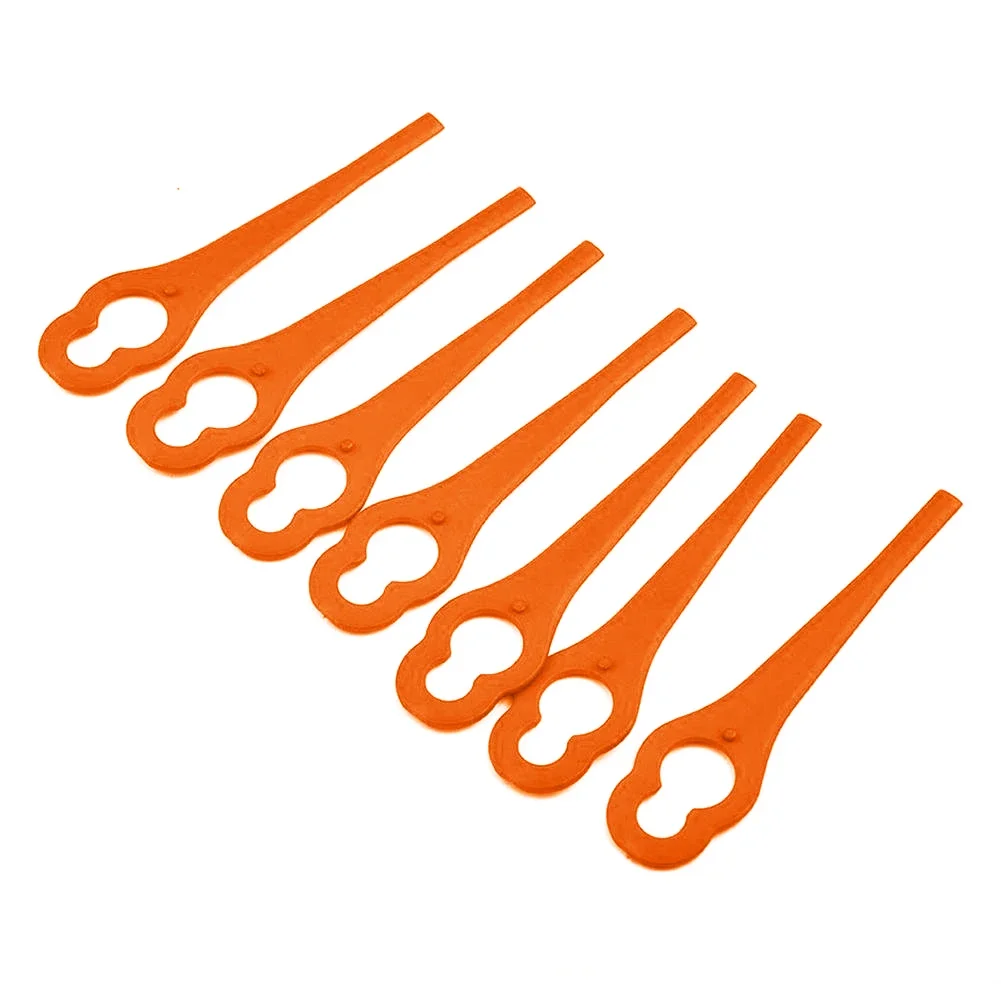 

Lawn Mower Blades For Parkside Grass Replacement Blade Cutting Disc Fits For PRTA 20Li A1311046 Grass Trimmer Accessories Orange