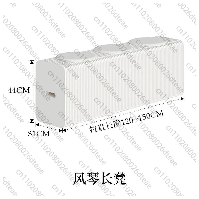 Honeycomb Paper Furniture Folding Paper Bench 3 Seats Long Bench For Living Room And Office