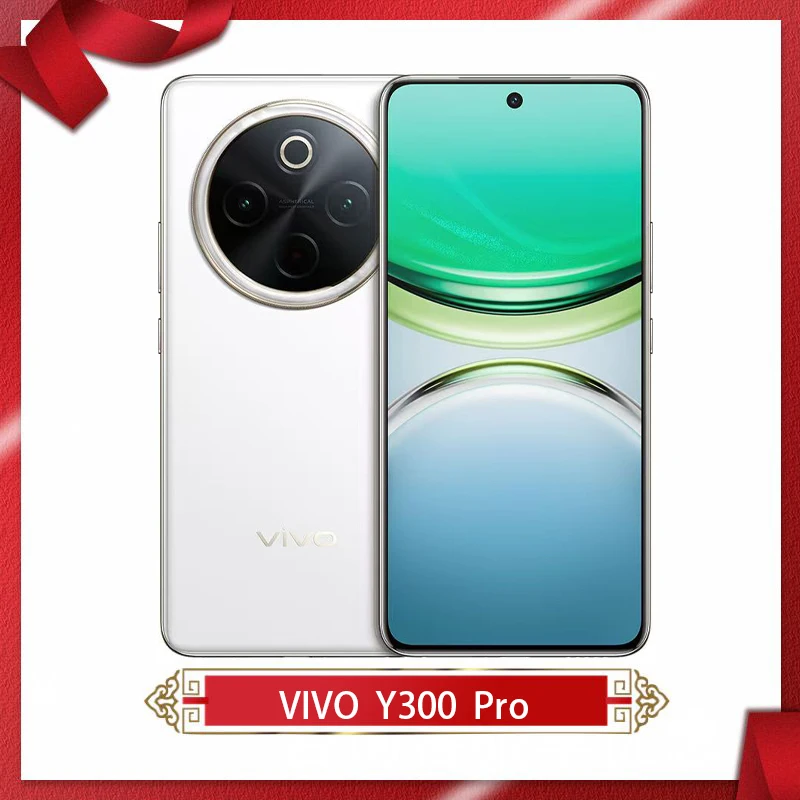 الأصلي والجديد الرسمي VIVO Y300 Pro 5G الهاتف الخليوي Snapdragon6 Gen1 6.77 بوصة AMOLED 6500Mah 80W 50MP OTA أندرويد 14 #3