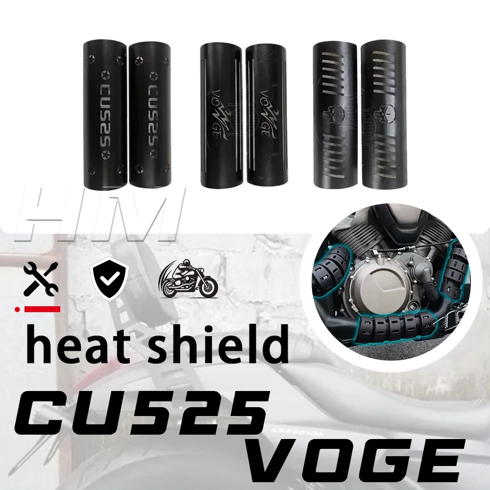 

For VOGE CU525 exhaust pipe heat insulation cover anti-scalding cover exhaust blackened exhaust cover CU 525 525 cu cu525