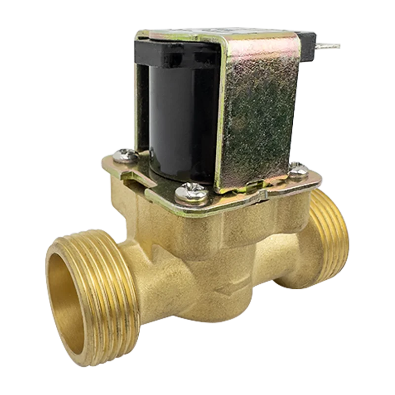 G3/4 "التيار المتناوب 110/220 فولت تيار مستمر 5/12/24 فولت صمام الملف اللولبي النحاسي المغلق عادة للتحكم في المياه صمامات المياه المغناطيسي التبديل #6