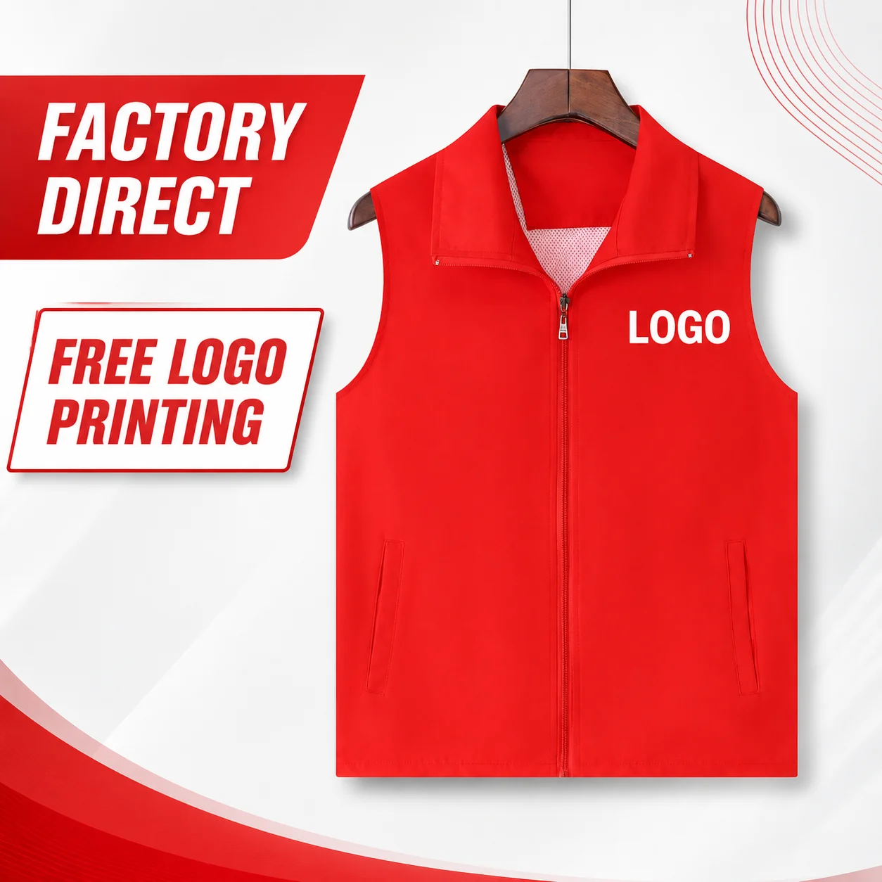 Jacket customization with logo for volunteer service, community staff publicity campaign, work uniform
