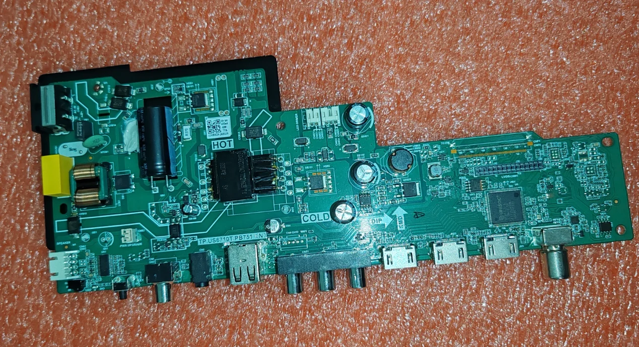 

TP.US6710T.PB751(N) Three in one TV motherboard, tested well FOR 30--84V 600ma48w