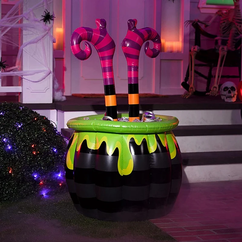 Halloween Inflatable Products Ice Bar Ice Bucket Pumpkin Lantern Decoration Theme Holiday Supplies