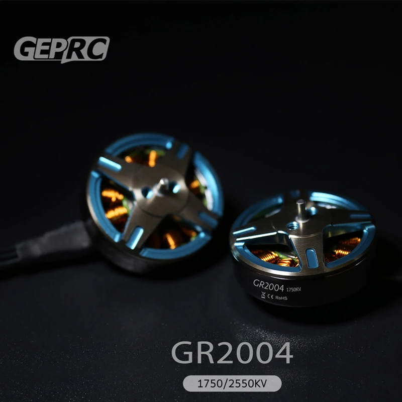 2021 New GEPRC GR2004 Motors 1750KV 2550KV Suitable For Cinelog35 Toothpick & Crocodile 5 Baby