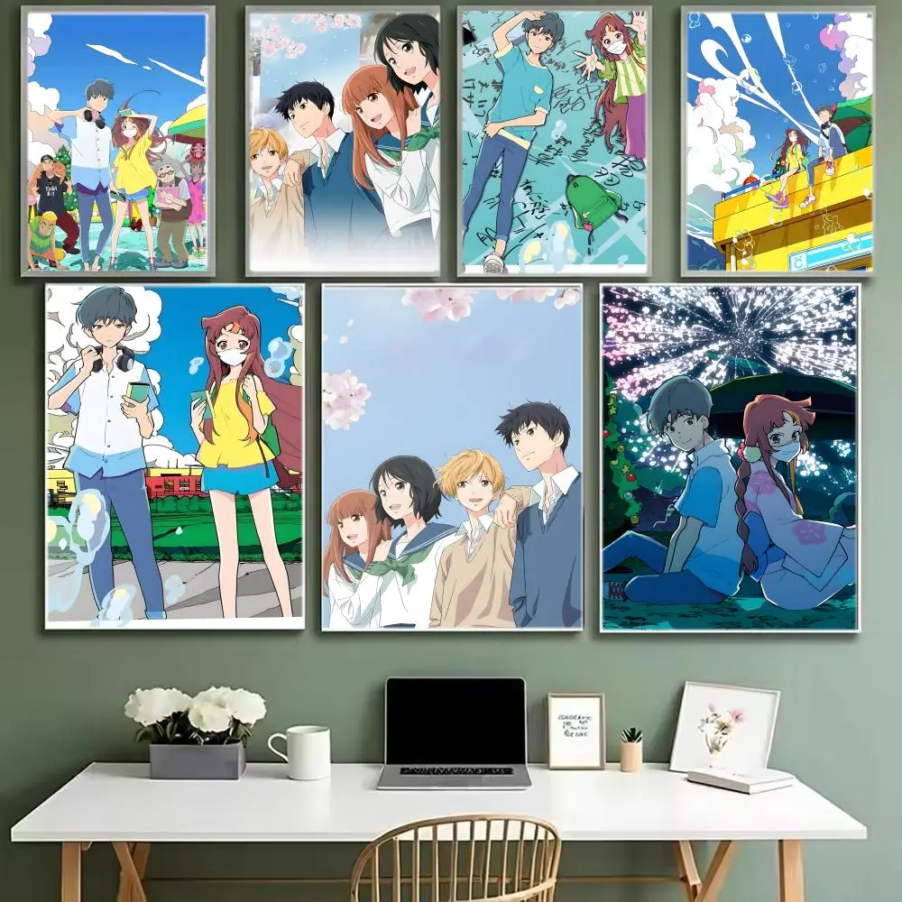 Anime W-Words B-Bubble Up Like Soda Pop Poster  Iconic Poster Wall Art Print Poster Decorative Mural Home Decor Gift Unframed